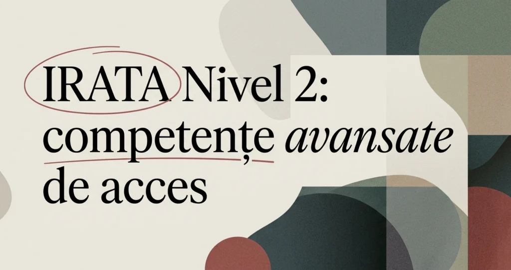 IRATA Nivel 2: competențe avansate de acces pe coardă
