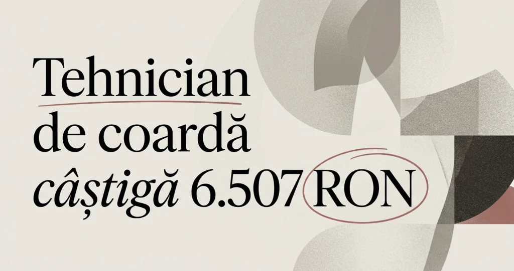 Cât câștigă un tehnician de acces pe coardă