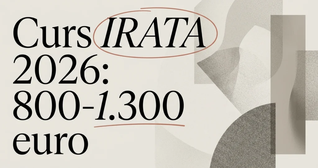 Cât costă un curs IRATA în 2026: ghid de prețuri